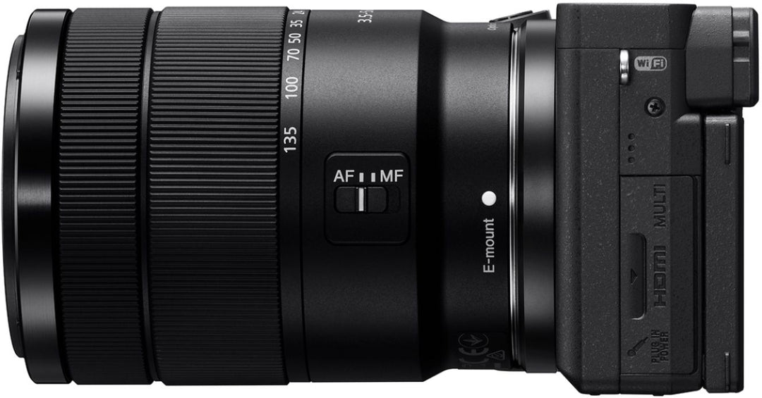 Sony - Alpha a6400 Mirrorless 4K Video Camera with E 18-135mm f/3.5-5.6 OSS Lens - Black_2