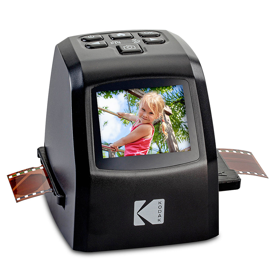 Kodak - Mini Digital Film & Slide Scanner – Converts Film Negatives & Slides to 22 Megapixel JPEG Images – 2.4 LCD Screen - Black_0