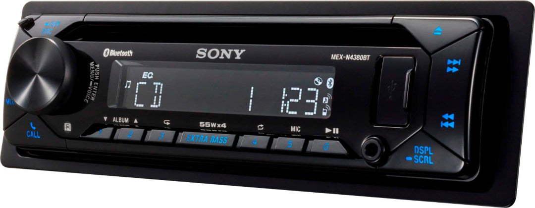 Sony - In-Dash Receiver - Built-in Bluetooth with Detachable Faceplate - Black_2