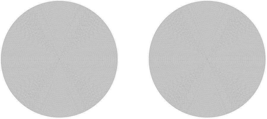Sonos - Architectural 6-1/2" Passive 2-Way In-Ceiling Speakers (Pair) - White_0