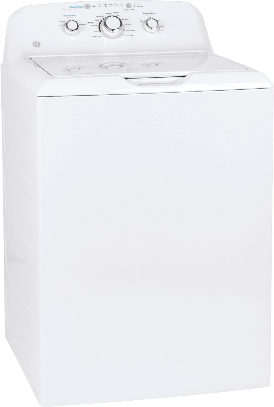 GE - 4.2 Cu. Ft. Top Load Washer with Precise Fill & Deep Rinse - White on white_1