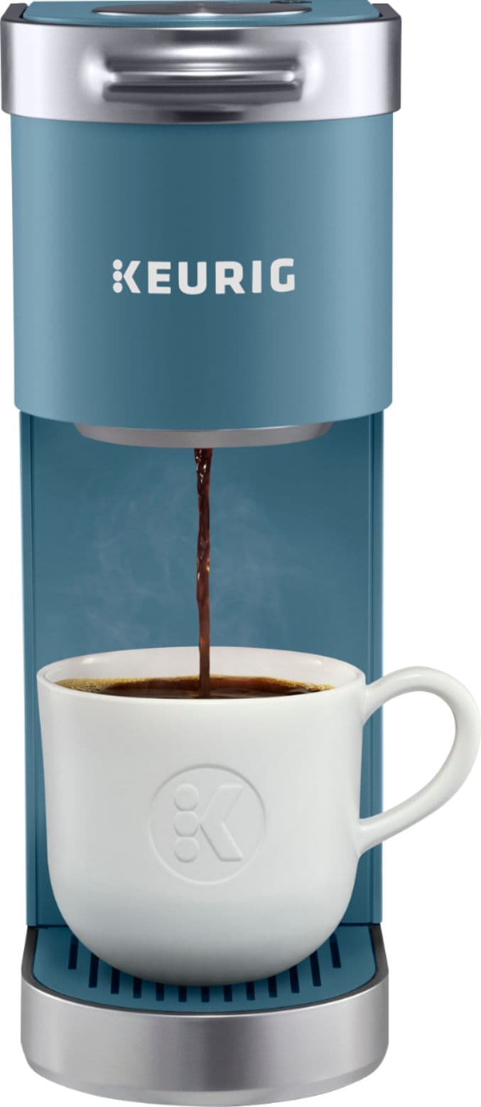 Keurig - K-Mini Plus Single Serve K-Cup Pod Coffee Maker - Evening Teal_0