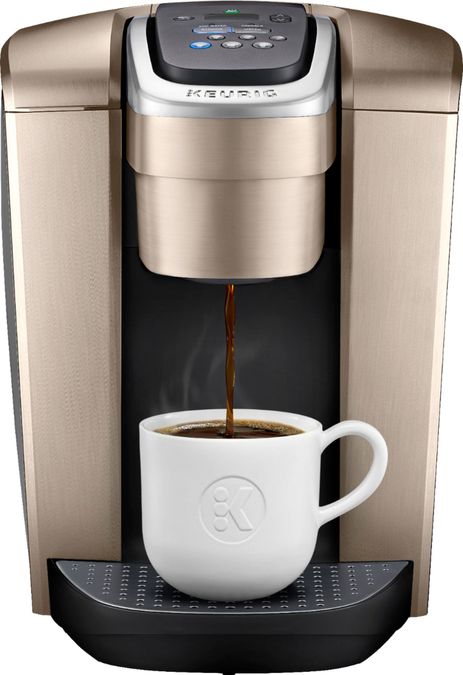 Keurig - K-Elite Single-Serve K-Cup Pod Coffee Maker - Brushed Gold_0