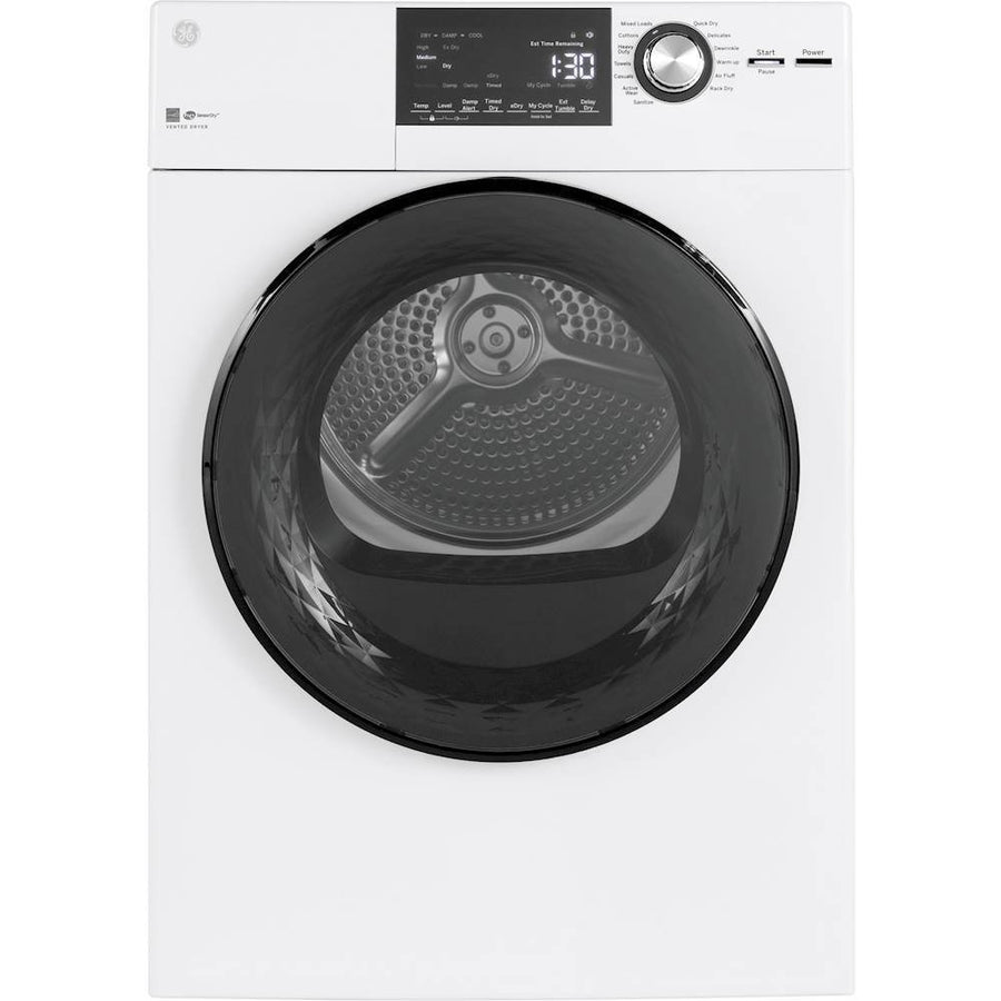 GE - 4.3 Cu. Ft. 14-Cycle Electric Dryer - White_0