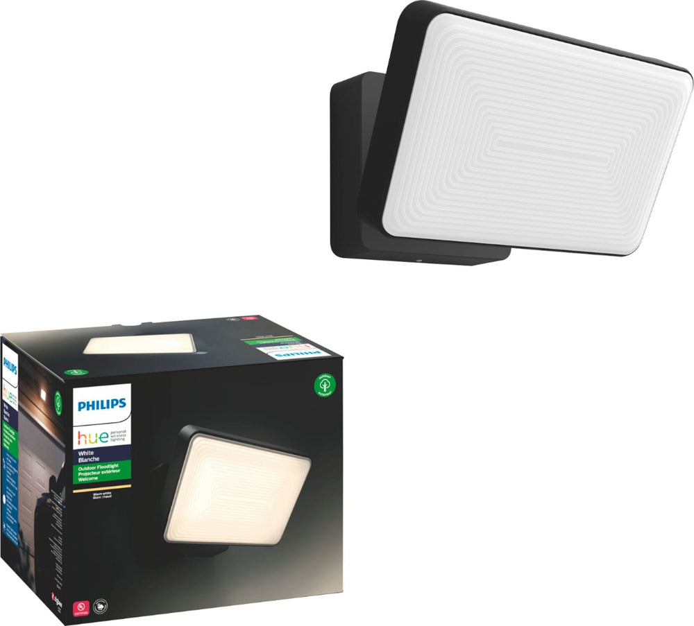 Philips - Hue White Welcome Outdoor Floodlight - Black_1