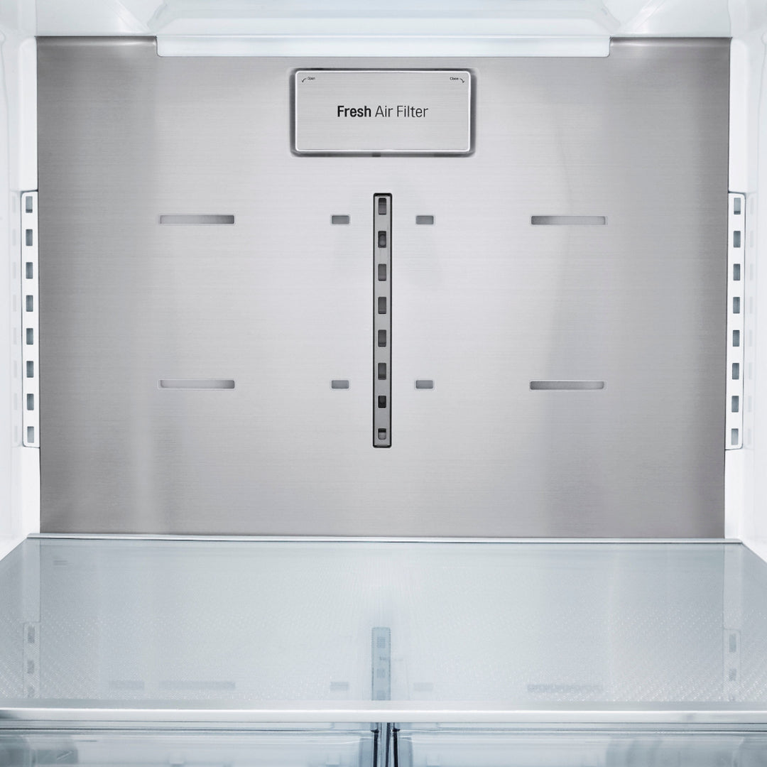 LG - 23.5 Cu. Ft. French Door-in-Door Counter-Depth Smart Refrigerator with Craft Ice and InstaView - Black stainless steel_13