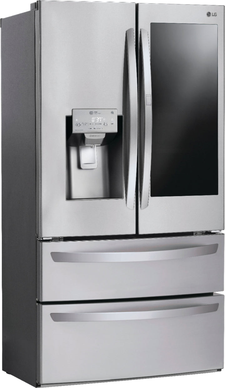 LG - 27.8 Cu. Ft. 4-Door French Door Smart Refrigerator with InstaView - Stainless steel_1
