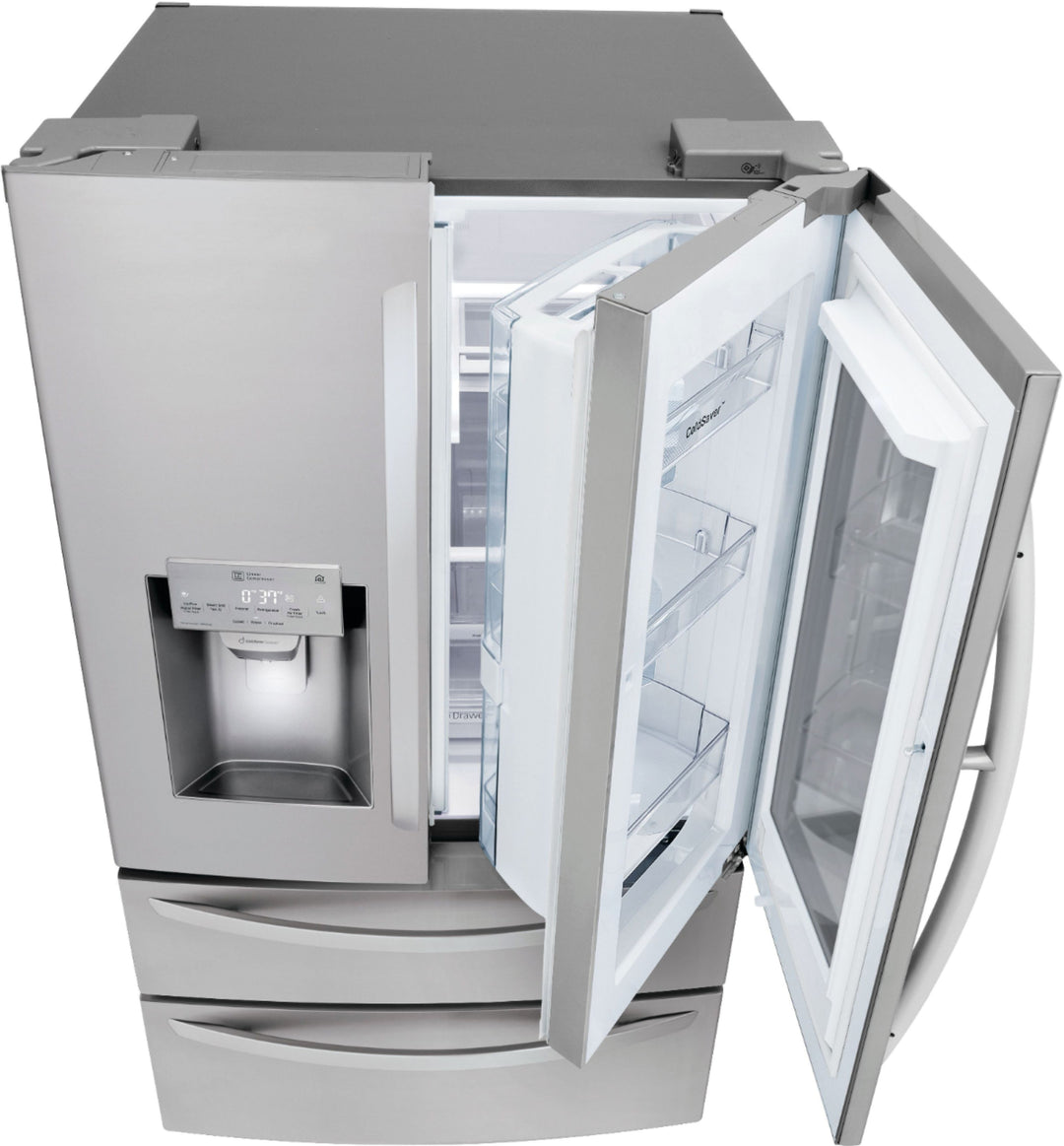 LG - 27.8 Cu. Ft. 4-Door French Door Smart Refrigerator with InstaView - Stainless steel_6