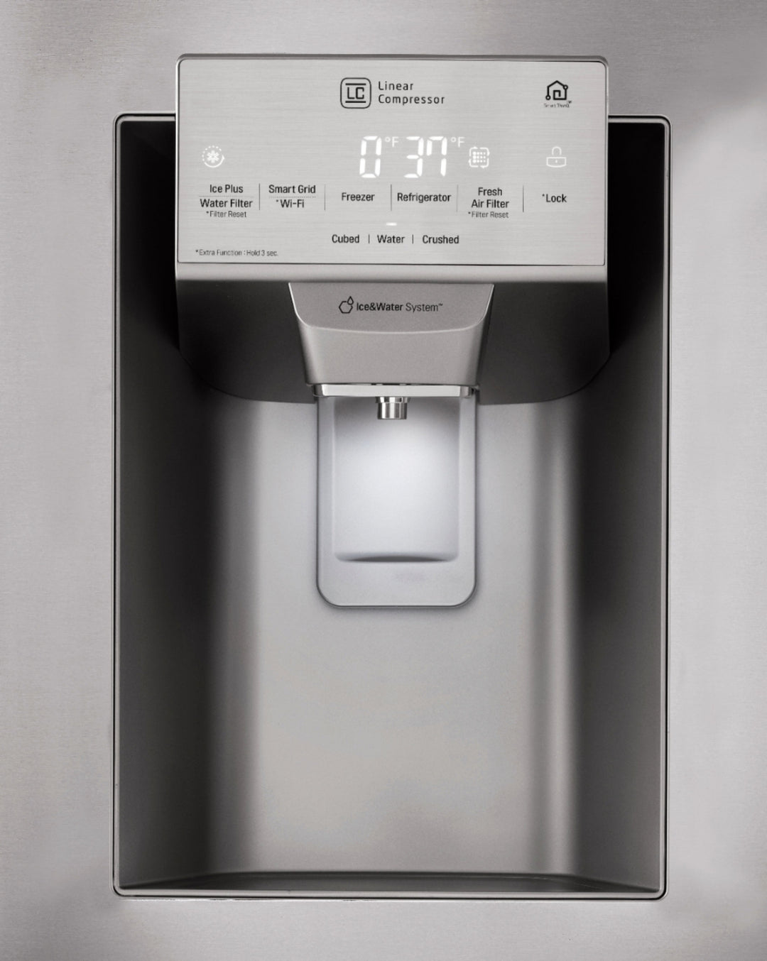 LG - 27.8 Cu. Ft. 4-Door French Door Smart Refrigerator with InstaView - Stainless steel_23