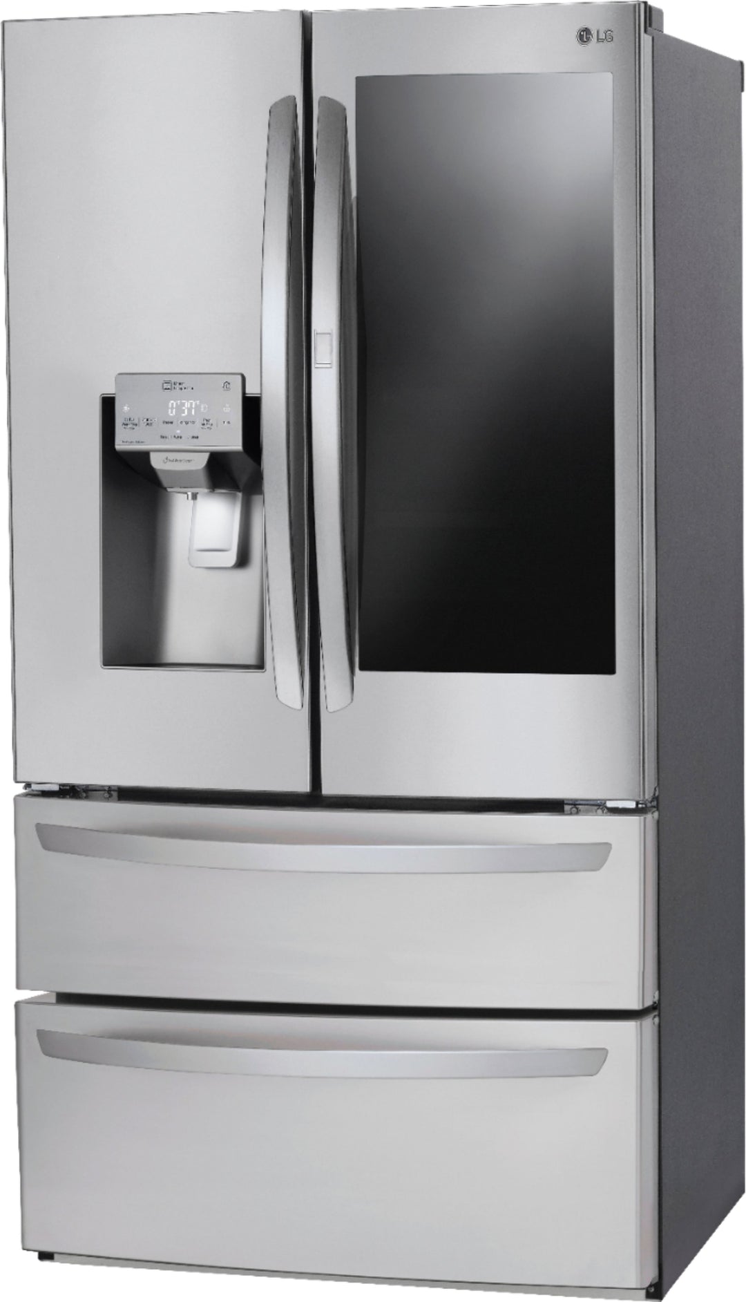 LG - 27.8 Cu. Ft. 4-Door French Door Smart Refrigerator with InstaView - Stainless steel_12