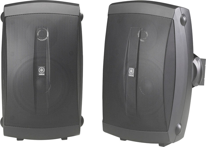 Yamaha - 120W Outdoor Wall-Mount 2-Way Speakers - Black_2