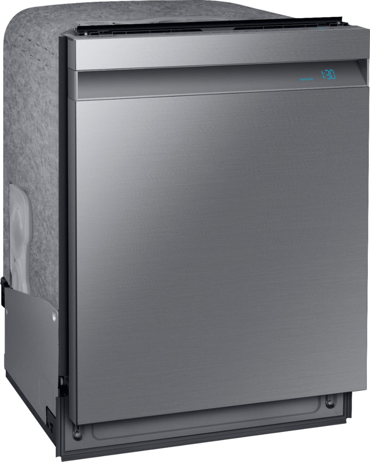 Samsung - Linear Wash 24" Top Control Built-In Dishwasher with AutoRelease Dry, 39 dBA - Stainless steel_1