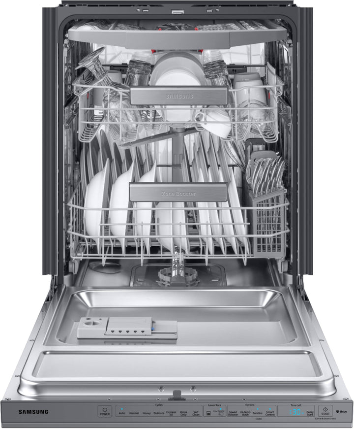 Samsung - Linear Wash 24" Top Control Built-In Dishwasher with AutoRelease Dry, 39 dBA - Stainless steel_14