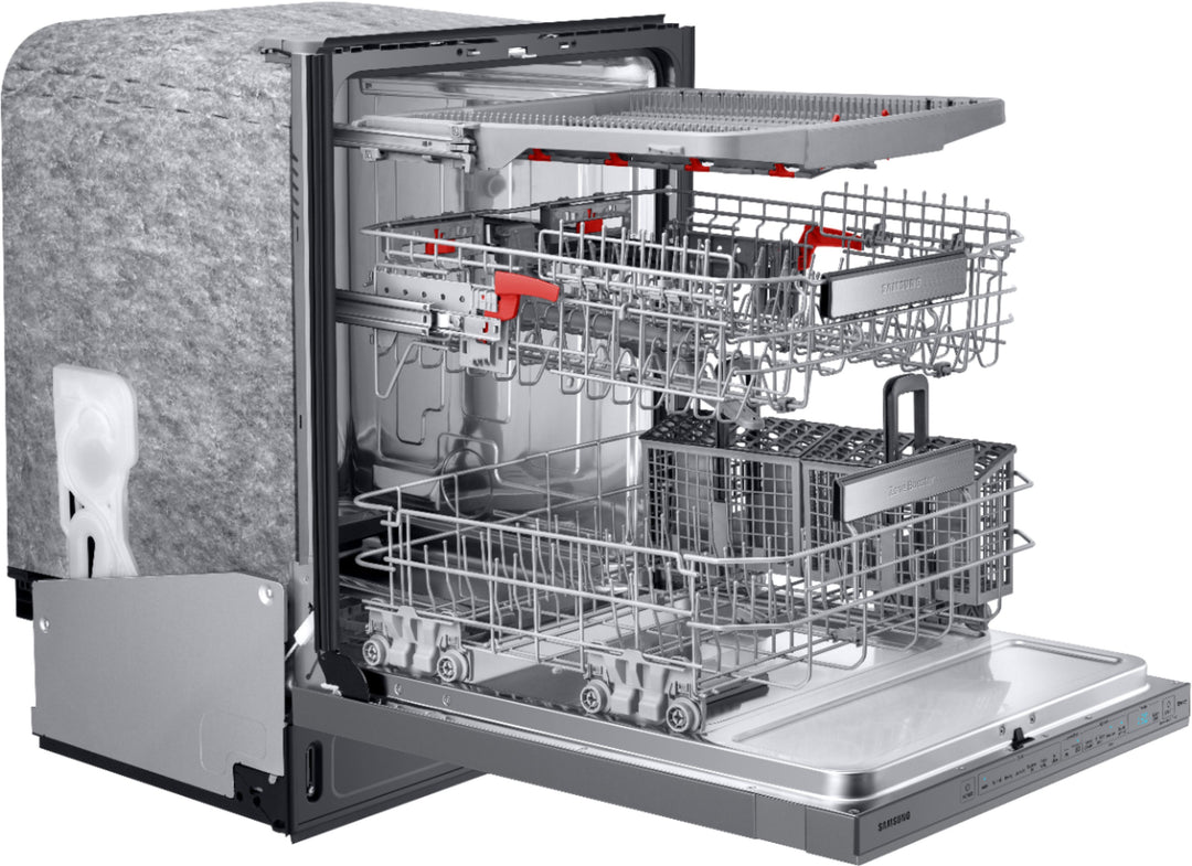 Samsung - Linear Wash 24" Top Control Built-In Dishwasher with AutoRelease Dry, 39 dBA - Stainless steel_11