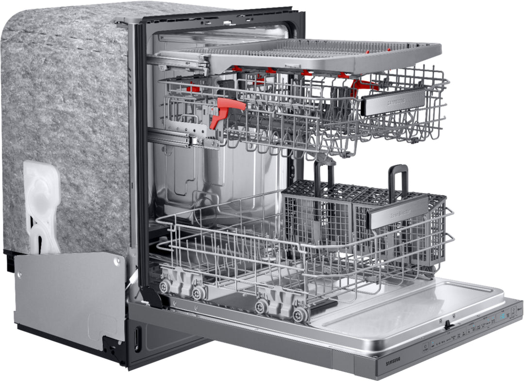 Samsung - Linear Wash 24" Top Control Built-In Dishwasher with AutoRelease Dry, 39 dBA - Stainless steel_9