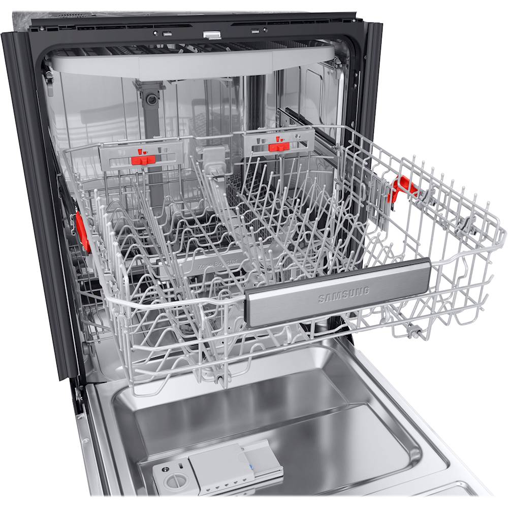 Samsung - Linear Wash 24" Top Control Built-In Dishwasher with AutoRelease Dry, 39 dBA - Stainless steel_19