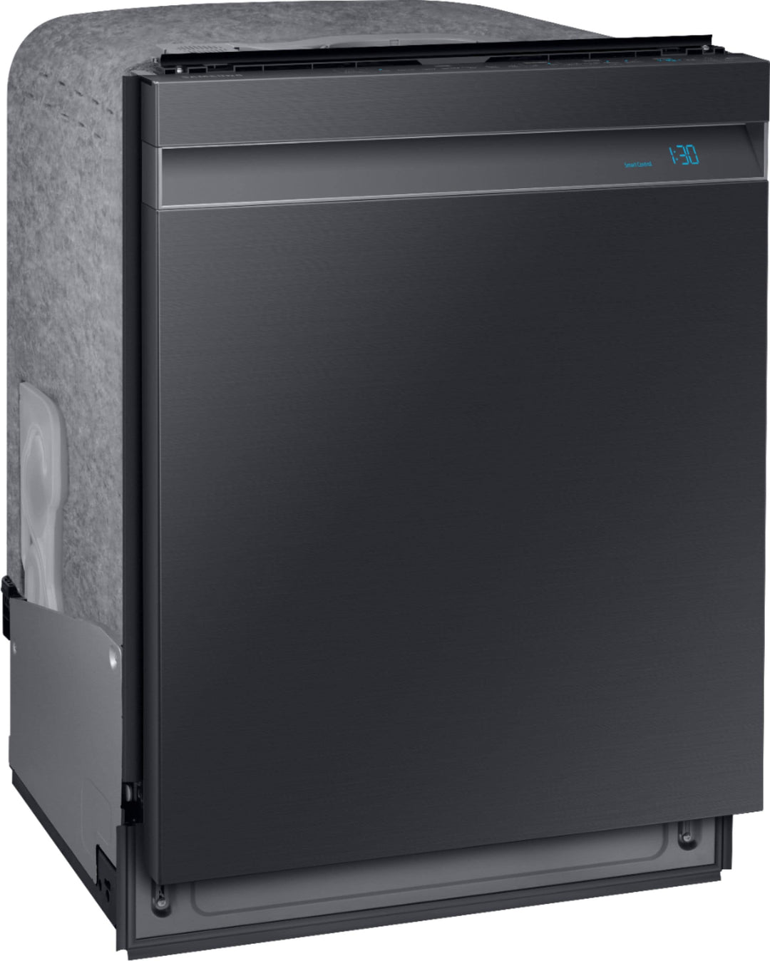 Samsung - Linear Wash 24" Top Control Built-In Dishwasher with AutoRelease Dry, 39 dBA - Black stainless steel_1