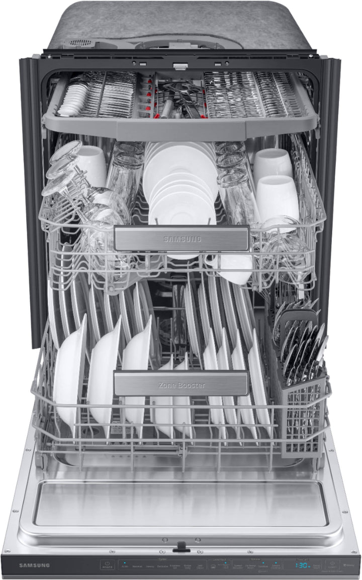 Samsung - Linear Wash 24" Top Control Built-In Dishwasher with AutoRelease Dry, 39 dBA - Black stainless steel_8