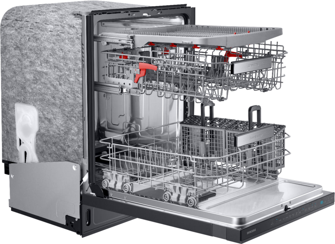 Samsung - Linear Wash 24" Top Control Built-In Dishwasher with AutoRelease Dry, 39 dBA - Black stainless steel_6