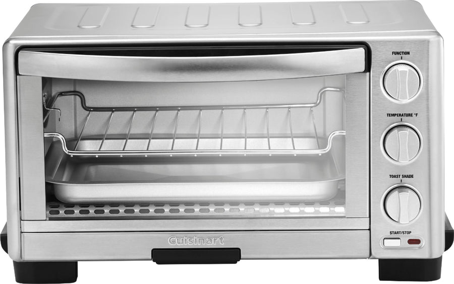 Cuisinart - 6-Slice Toaster Oven with Broiler - Stainless Steel_0