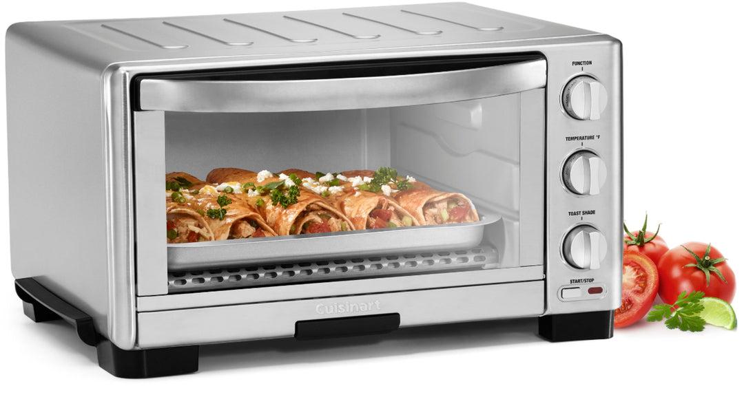 Cuisinart - 6-Slice Toaster Oven with Broiler - Stainless Steel_4