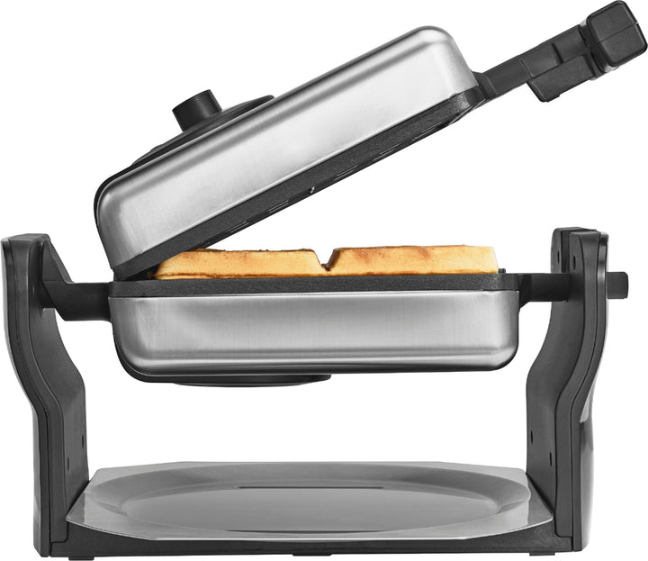 Bella Pro Series - Pro Series 4-Slice Rotating Waffle Maker - Stainless Steel_8