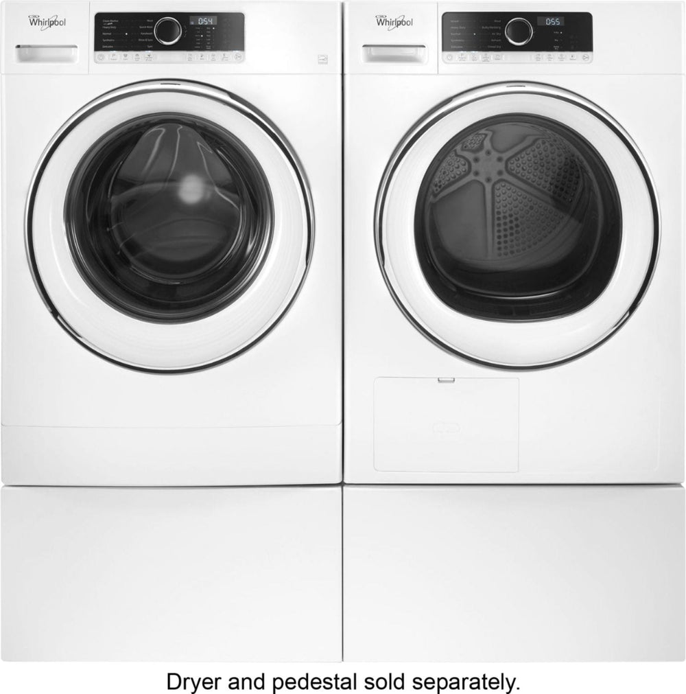 Whirlpool - 2.3 Cu. Ft. High Efficiency Stackable Front Load Washer with Detergent Dosing Aid - White_1
