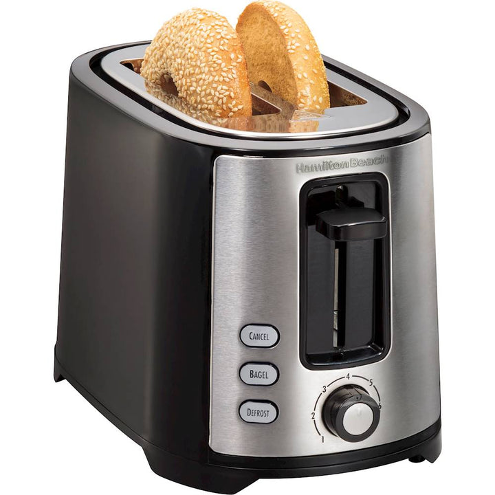 Hamilton Beach - 2-Slice Wide-Slot Toaster - Black_5