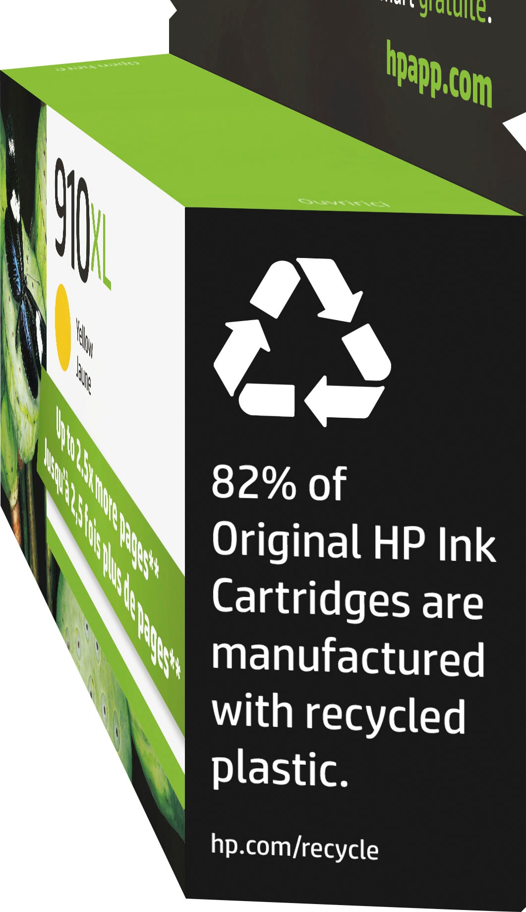 HP - 910XL High-Yield Ink Cartridge - Yellow_6
