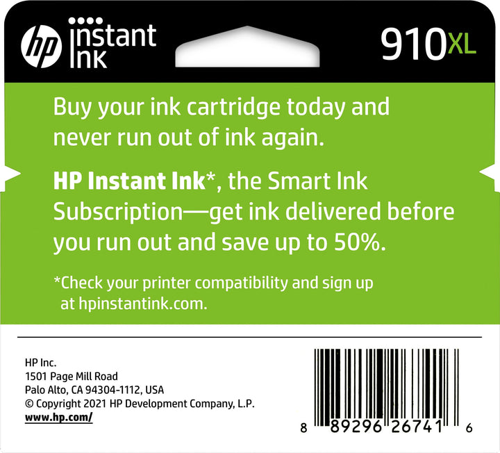 HP - 910XL High-Yield Ink Cartridge - Yellow_4