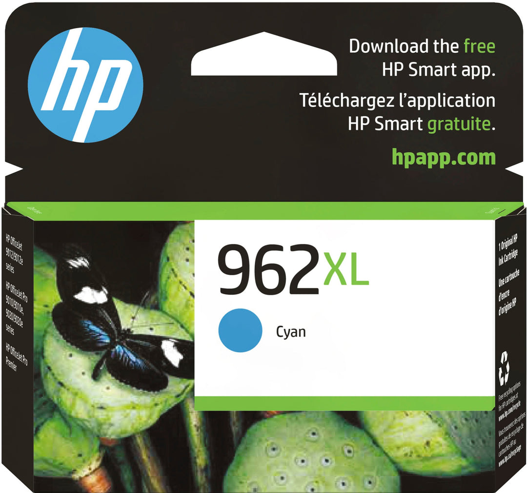 HP - 962XL High-Yield Ink Cartridge - Cyan_0