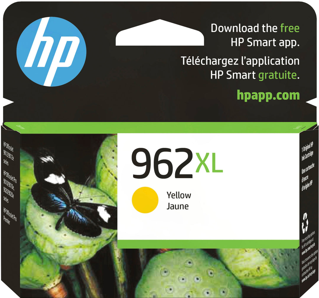 HP - 962XL High-Yield Ink Cartridge - Yellow_0