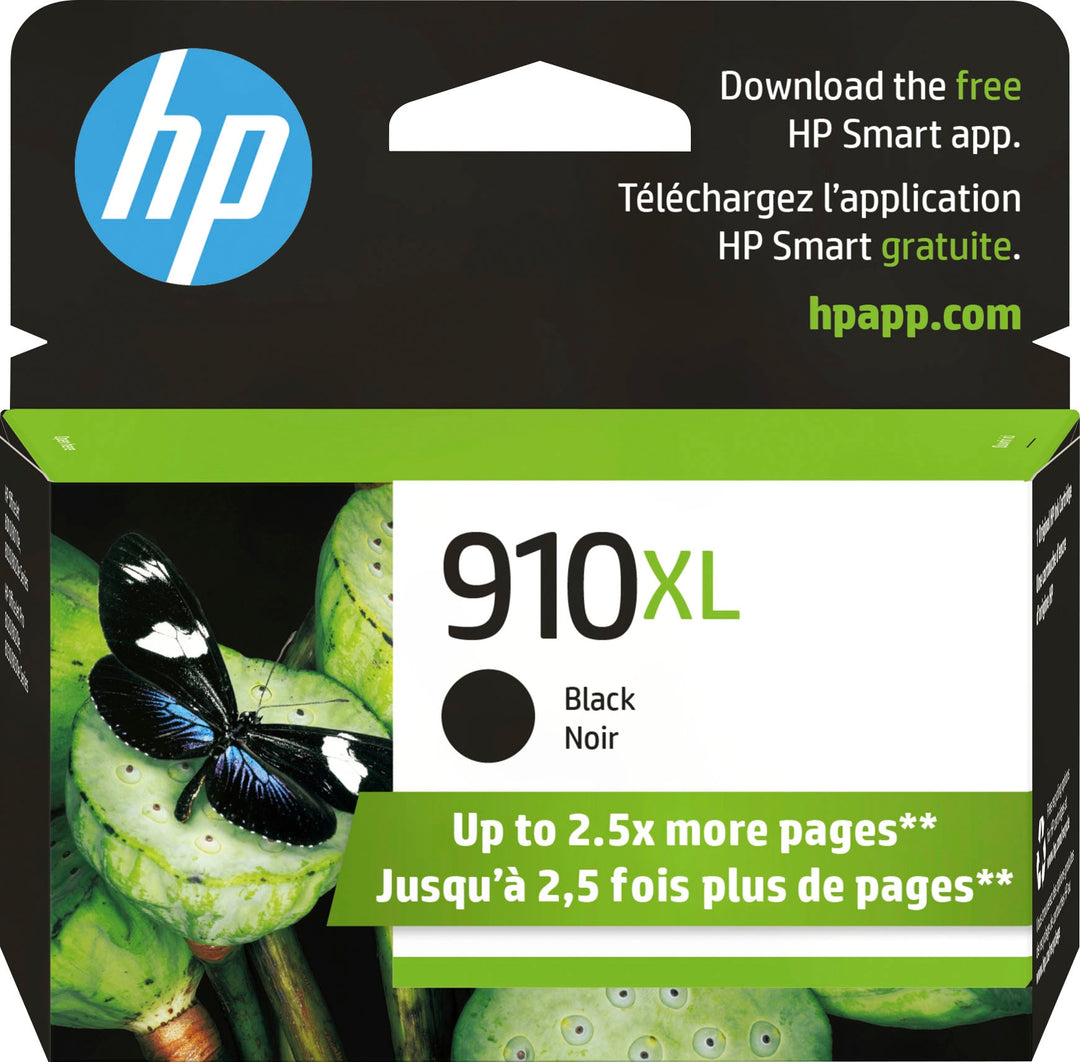 HP - 910XL High-Yield Ink Cartridge - Black_0