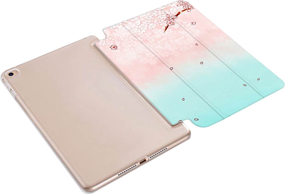 SaharaCase - Custom Design Smart Folio Case for Apple® iPad® Pro 12.9" (4th Generation 2020) - Aqua Pink_1