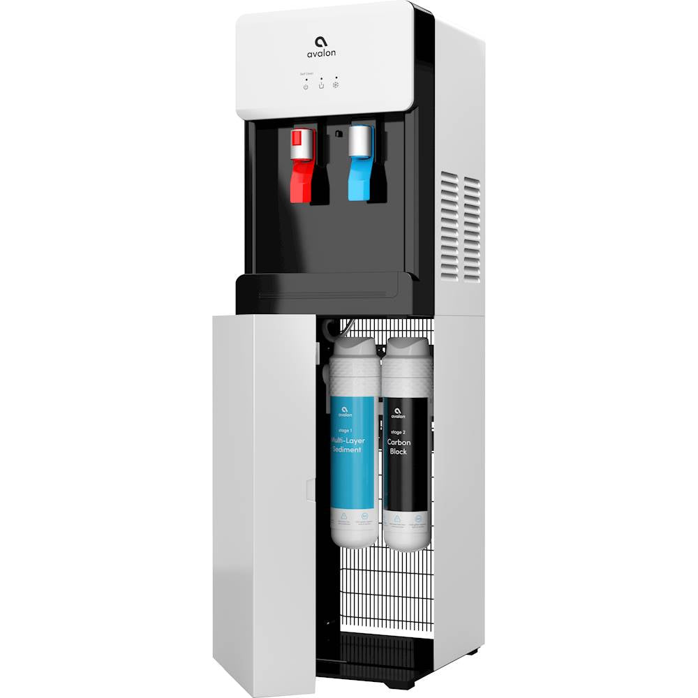 Dual Water Filters for Select Avalon Bottleless Water Coolers - White And Blue_1