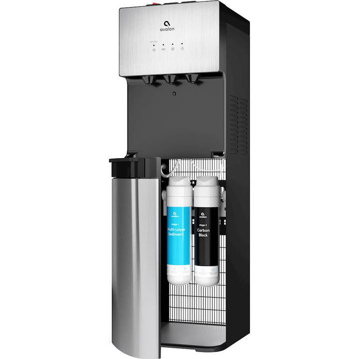 Dual Water Filters for Select Avalon Bottleless Water Coolers - White And Blue_2
