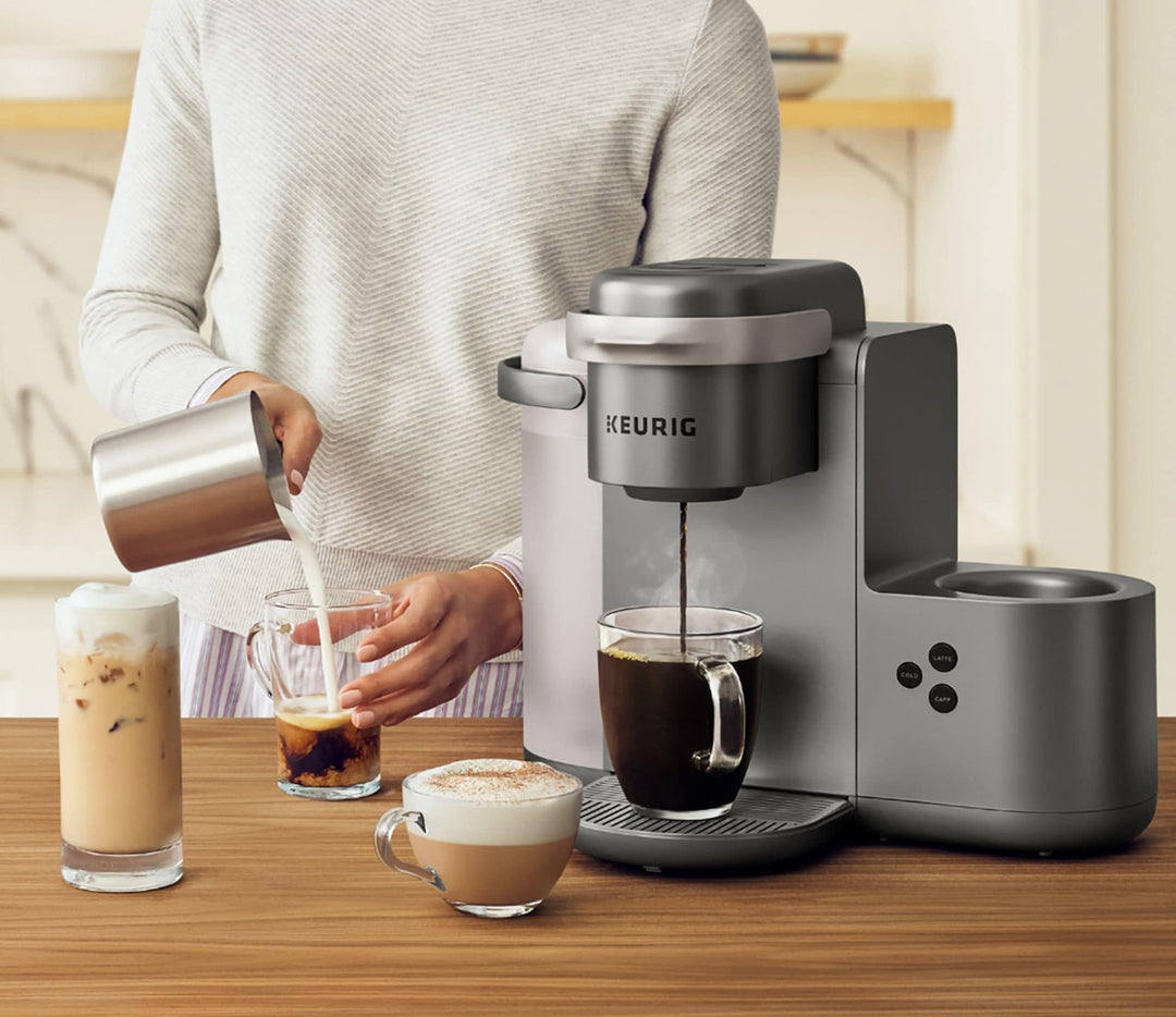 K-Café Milk Frother Cup for Keurig K-Café Coffee Makers - Nickel_2