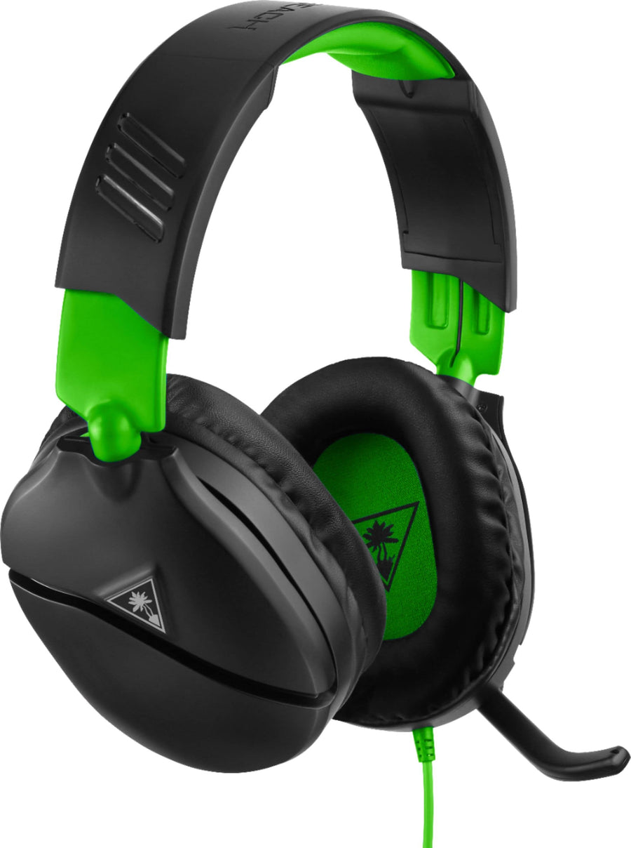 Turtle Beach - Recon 70 Wired Surround Sound Ready Gaming Headset for Xbox One and Xbox Series X|S - Black/Green_0