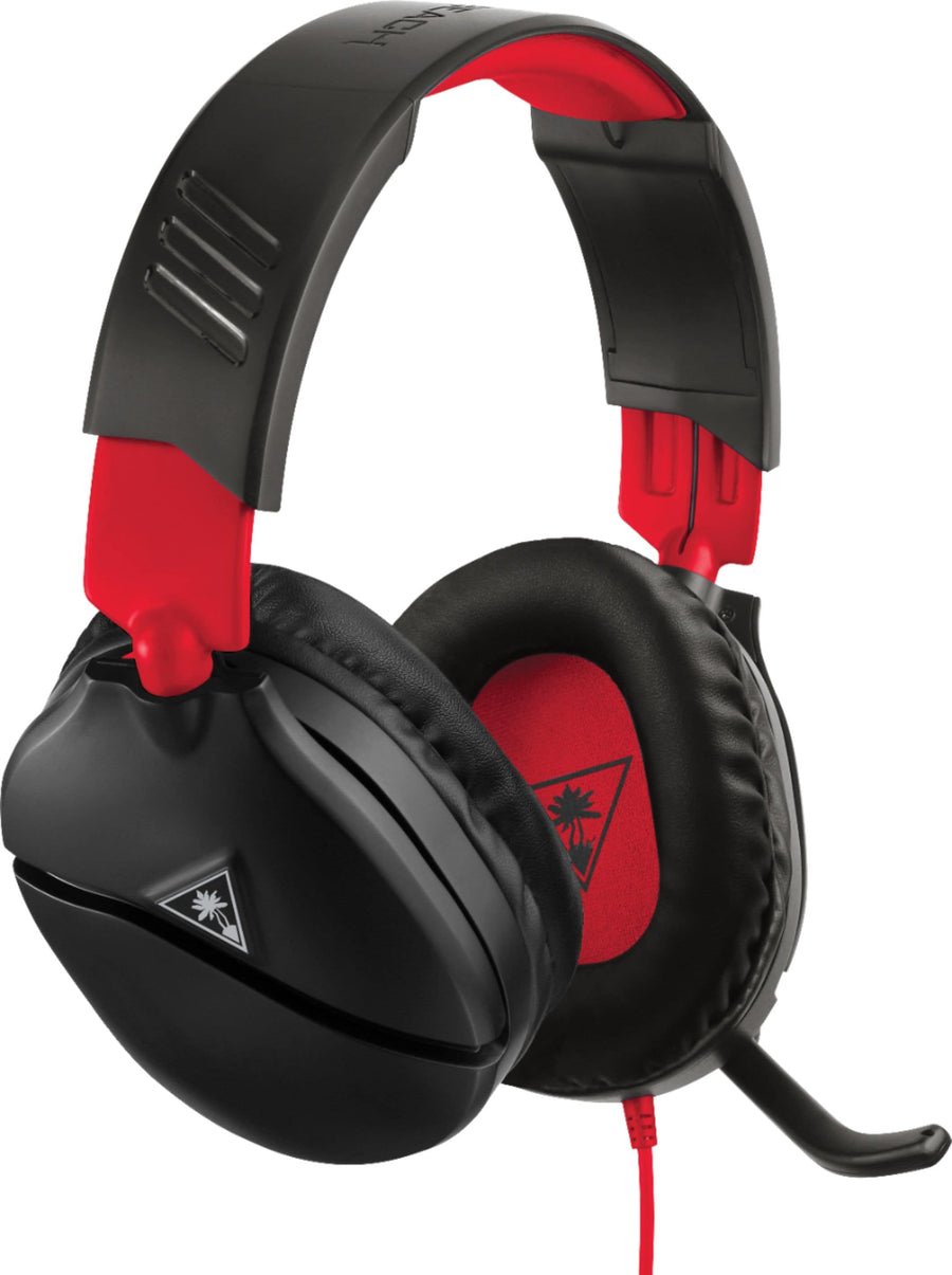 Turtle Beach - Recon 70 Wired Gaming Headset for Nintendo Switch, Xbox One, Xbox Series X|S, PS4, & PS5 - Black/Red_0