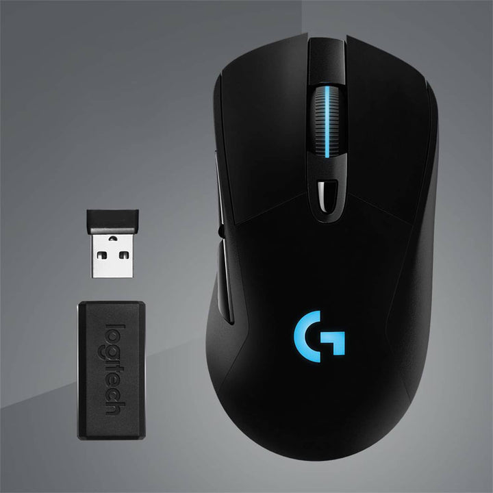 Logitech - G703 LIGHTSPEED Wireless Optical Gaming Mouse - Black_5