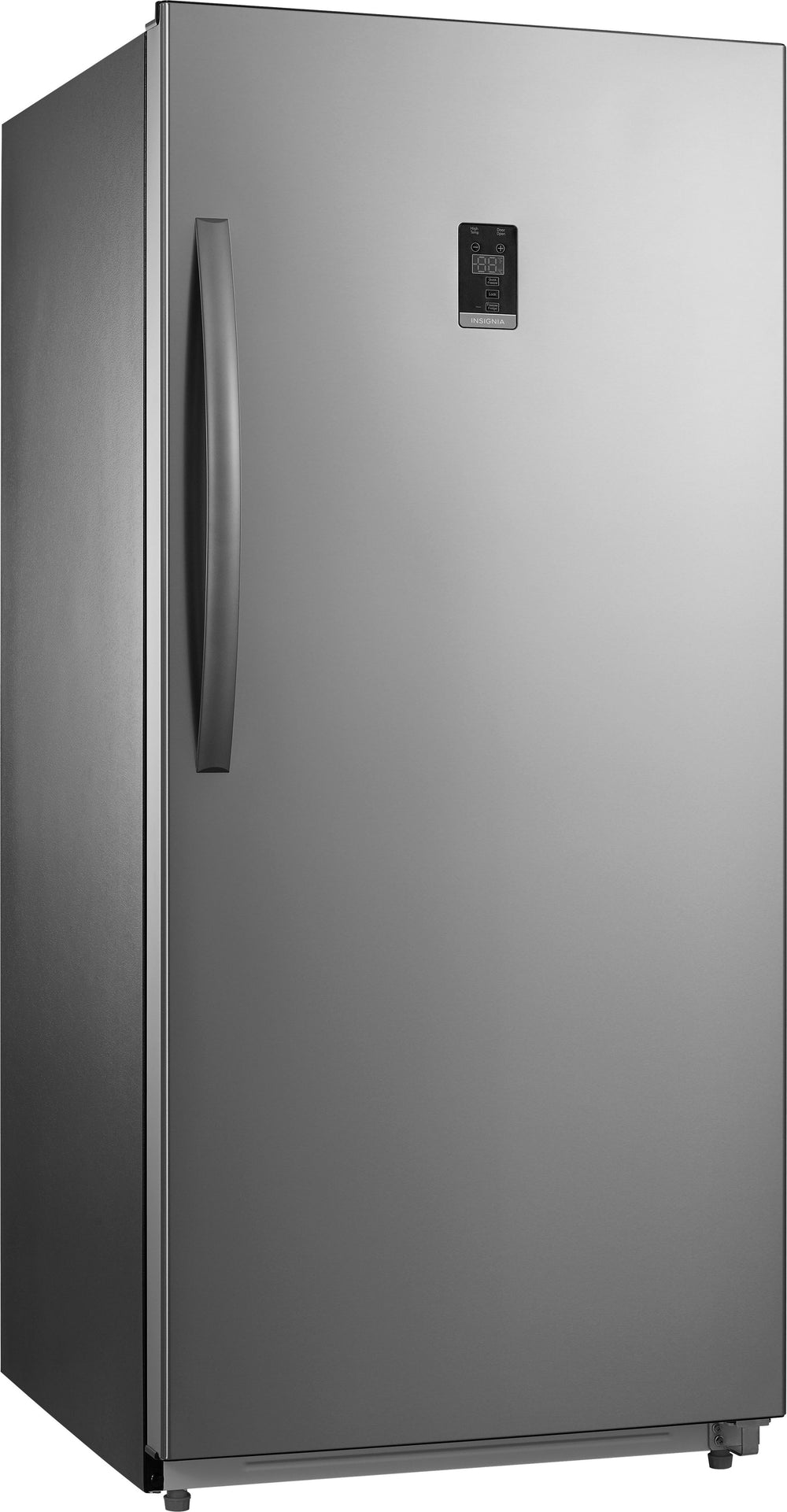 Insignia™ - 13.8 Cu. Ft. Upright Convertible Freezer/Refrigerator - Stainless steel_1