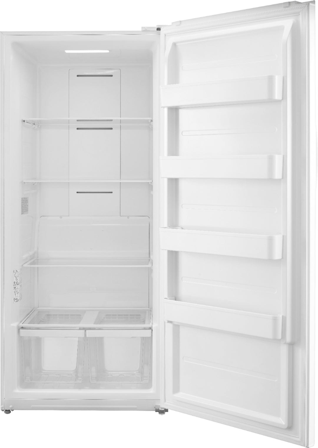 Insignia™ - 21.0 Cu. Ft. Upright Convertible Freezer/Refrigerator - White_4