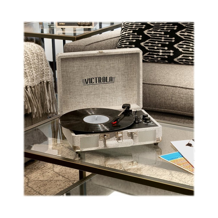 Victrola - Bluetooth Stereo Turntable - Light Beige_1