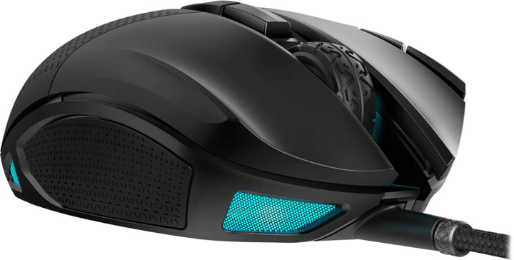 CORSAIR - Nightsword RGB Tunable FPS/MOBA Wired Optical Gaming Mouse with Adjustable Weights - Black_3
