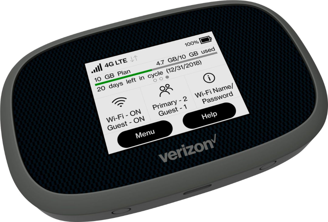 Verizon - Jetpack MiFi 8800L 4G LTE Mobile Hotspot - Gray_0