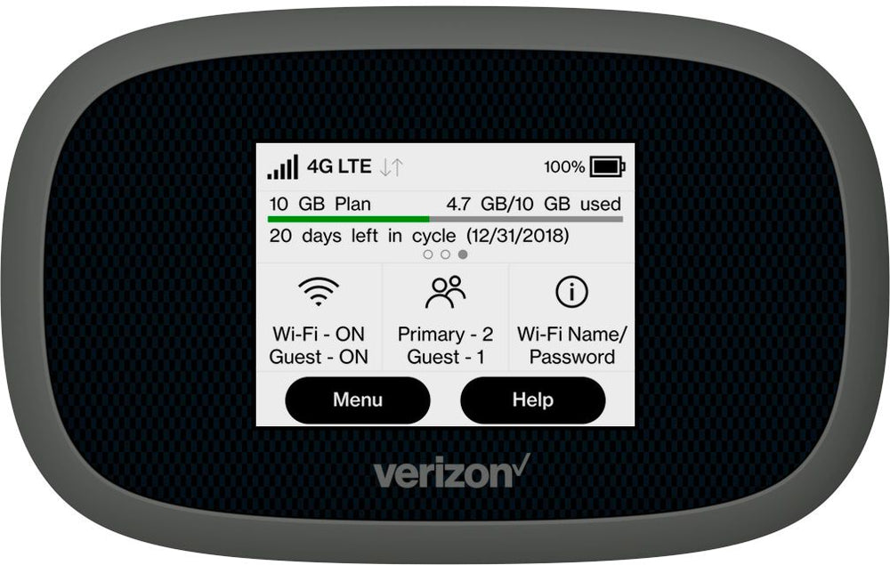 Verizon - Jetpack MiFi 8800L 4G LTE Mobile Hotspot - Gray_1