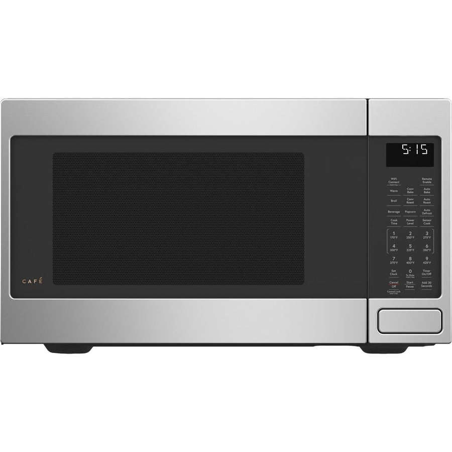Café - 1.5 Cu. Ft. Convection Microwave with Sensor Cooking - Stainless steel_0