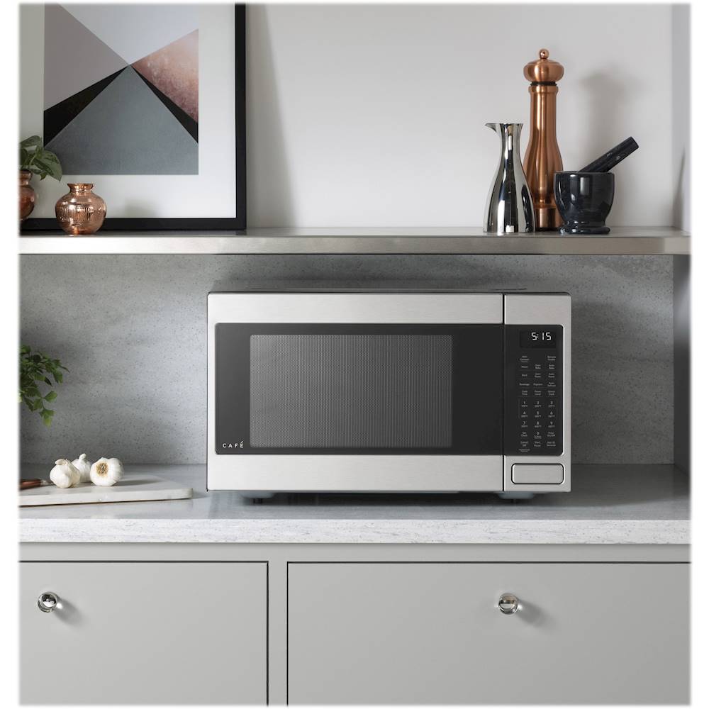 Café - 1.5 Cu. Ft. Convection Microwave with Sensor Cooking - Stainless steel_8