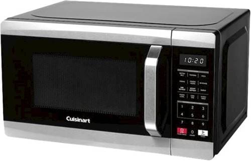 Cuisinart - 0.7 Cu. Ft. Microwave - Black/Stainless_0