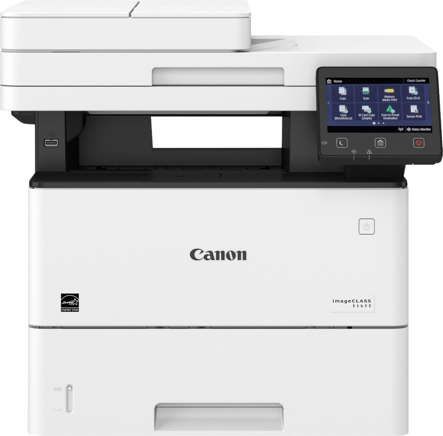 Canon - imageCLASS D1620 Wireless Black-and-White All-In-One Laser Printer - White_0